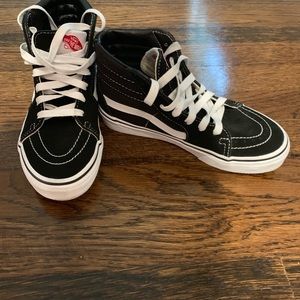 EUC Girls Vans High Tops Size 2.5